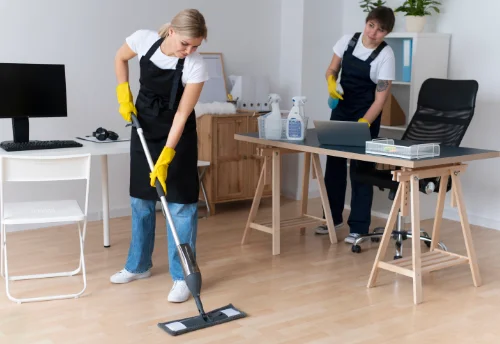 Nettoyage de bureau professionnel à Dreuilhe